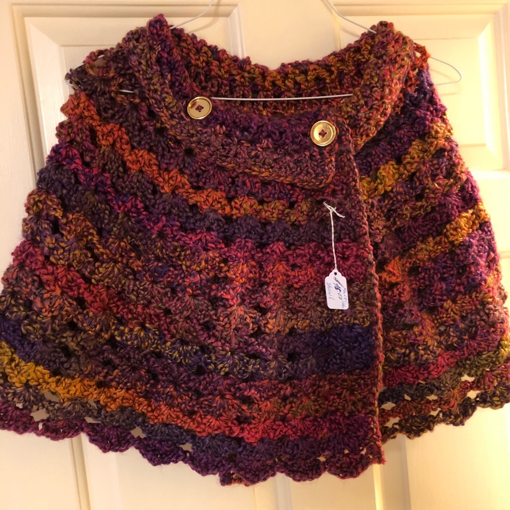 Beautiful Handmade Crochet Shawl